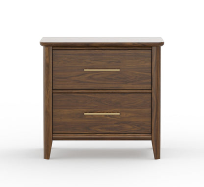 Vaughan Bassett - Nordhaven - Nightstand - 2 Drwr  - Nordic Walnut  - 850-227 view 1