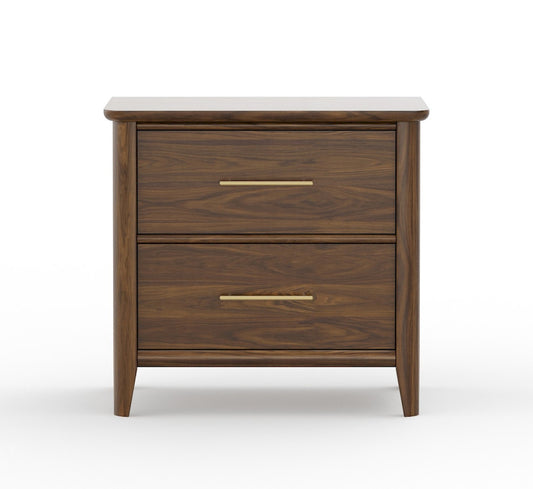 Vaughan Bassett - Nordhaven - Nightstand - 2 Drwr  - Nordic Walnut  - 850-227 view 1