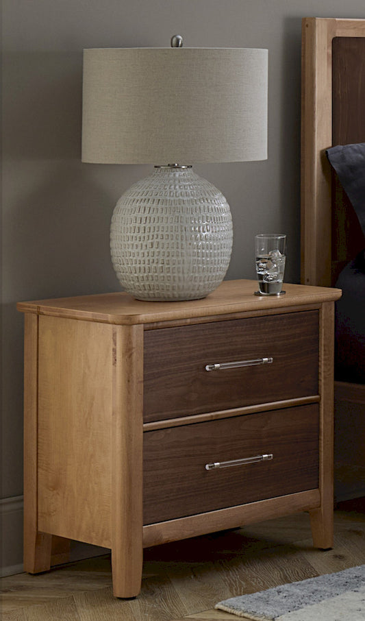 Vaughan Bassett - Nordhaven - Nightstand - 2 Drwr  - Two-Tone  - 853-227 view 1