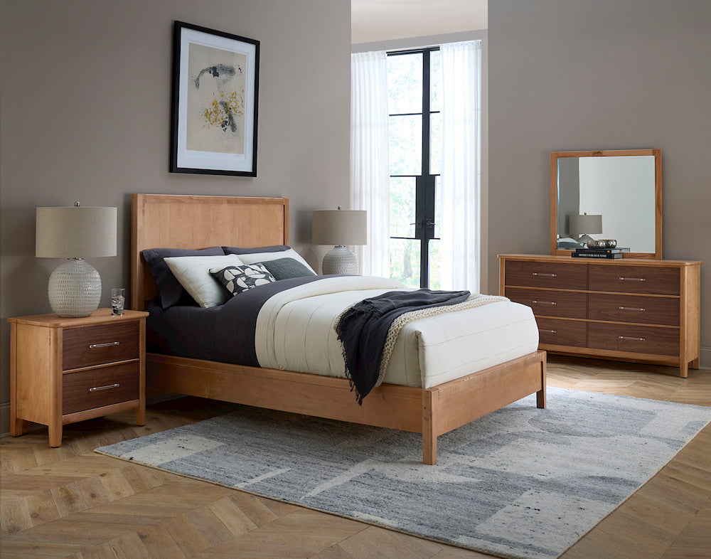 Vaughan Bassett - Nordhaven - Nightstand - 2 Drwr  - Two-Tone  - 853-227 view 6