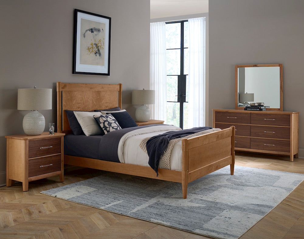 Vaughan Bassett - Nordhaven - Nightstand - 2 Drwr  - Two-Tone  - 853-227 view 9