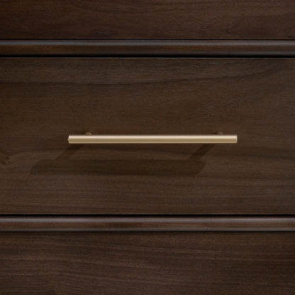 Vaughan Bassett - Nordhaven - Queen Panel Bed  - Nordic Walnut  - 850-557-755-722 view 2