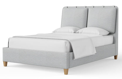 Vaughan Bassett - Nordhaven - Queen Uph Bed-Blue Mist  - 853-551H-155H-822H-404 view 4