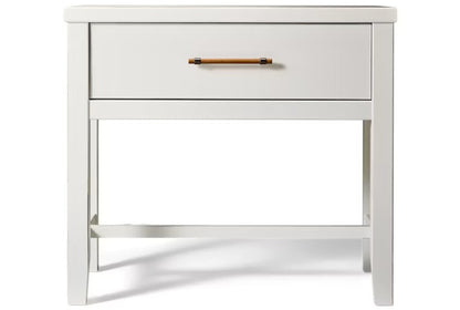 Vaughan Bassett - Pure Maple - Bedside Table - 1-Drwr  - Cottage White  - 184-228 view 1