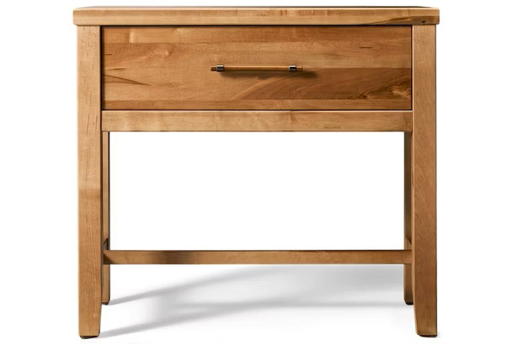 Vaughan Bassett - Pure Maple - Bedside Table - 1 Drwr  - Natural Maple  - 182-228 view 1