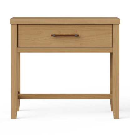 Vaughan Bassett - Pure Maple - Bedside Table - 1 Drwr  - Natural Maple  - 182-228 view 3