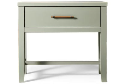 Vaughan Bassett - Pure Maple - Bedside Table - 1 Drwr  - Sage  - 183-228 view 1