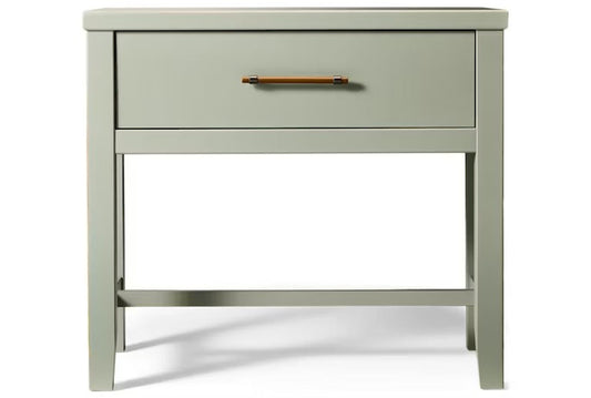 Vaughan Bassett - Pure Maple - Bedside Table - 1 Drwr  - Sage  - 183-228 view 1