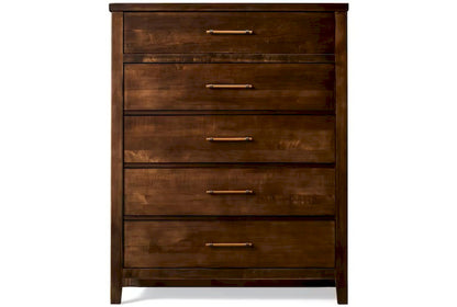 Vaughan Bassett - Pure Maple - Chest - 5 Drwr  - Maple Syrup  - 180-115 view 1