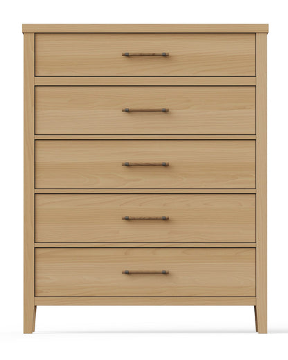 Vaughan Bassett - Pure Maple - Chest - 5 Drwr  - Natural Maple  - 182-115 view 5