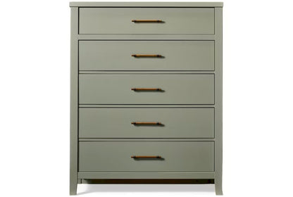 Vaughan Bassett - Pure Maple - Chest - 5 Drwr  - Sage  - 183-115 view 1