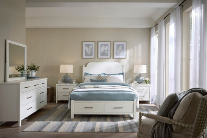 Vaughan Bassett - Pure Maple - Dresser - 7 Drwr  - Cottage White  - 184-003 view 3