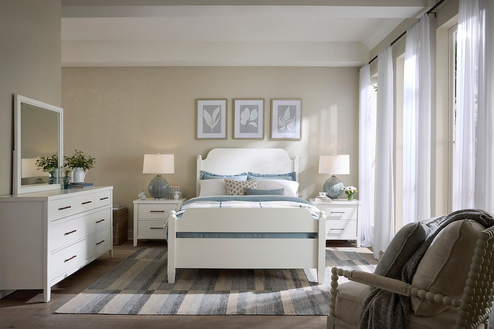 Vaughan Bassett - Pure Maple - Dresser - 7 Drwr  - Cottage White  - 184-003 view 8