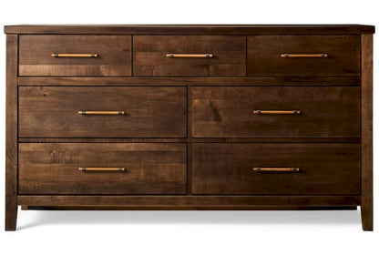 Vaughan Bassett - Pure Maple - Dresser - 7 Drwr  - Maple Syrup  - 180-003 view 1