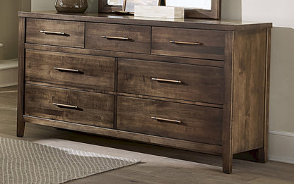 Vaughan Bassett - Pure Maple - Dresser - 7 Drwr  - Maple Syrup  - 180-003 view 3