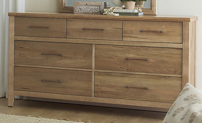 Vaughan Bassett - Pure Maple - Dresser - 7 Drwr  - Natural Maple  - 182-003 view 5