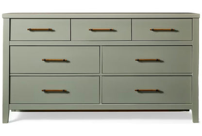 Vaughan Bassett - Pure Maple - Dresser - 7 Drwr  - Sage  - 183-003 view 1