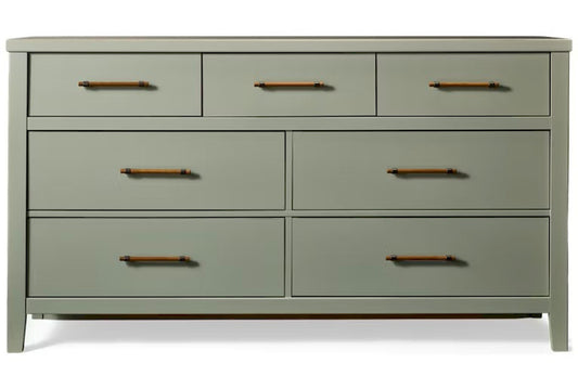 Vaughan Bassett - Pure Maple - Dresser - 7 Drwr  - Sage  - 183-003 view 1