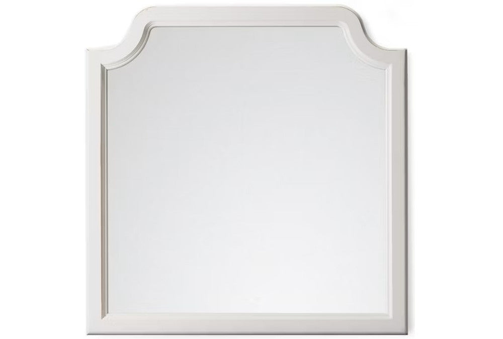 Vaughan Bassett - Pure Maple - Garden Mirror  - Cottage White  - 184-448 view 1