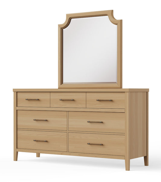 Vaughan Bassett - Pure Maple - Garden Mirror  - Natural Maple  - 182-448 view 2