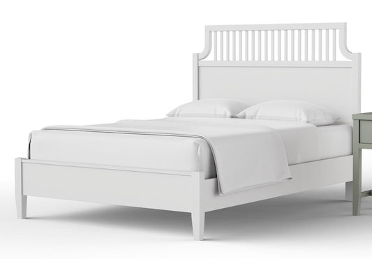 Vaughan Bassett - Pure Maple - King Garden Bed  - Cottage White  - 184-668-866-933-MS2 view 1