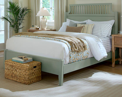 Vaughan Bassett - Pure Maple - King Garden Bed  - Sage  - 183-668-866-933-MS2 view 3