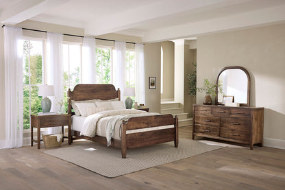Vaughan Bassett - Pure Maple - King Poster Bed  - Maple Syrup  - 180-669-966-933-MS2 view 2