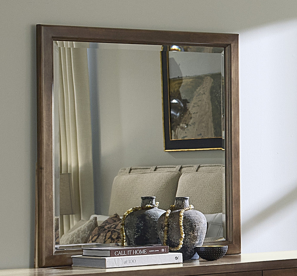 Vaughan Bassett - Pure Maple - Landscape Mirror  - Maple Syrup  - 180-447 view 1