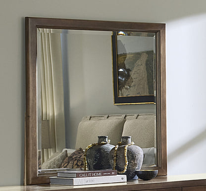 Vaughan Bassett - Pure Maple - Landscape Mirror  - Maple Syrup  - 180-447 view 1