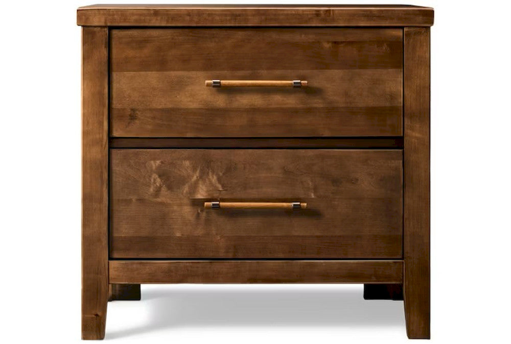 Vaughan Bassett - Pure Maple - Night Stand - 2 Drwr  - Maple Syrup  - 180-227 view 1