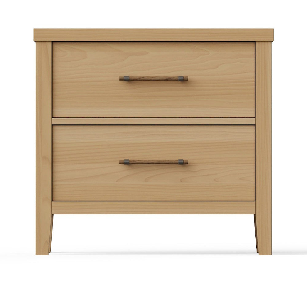 Vaughan Bassett - Pure Maple - Night Stand - 2 Drwr  - Natural Maple  - 182-227 view 2