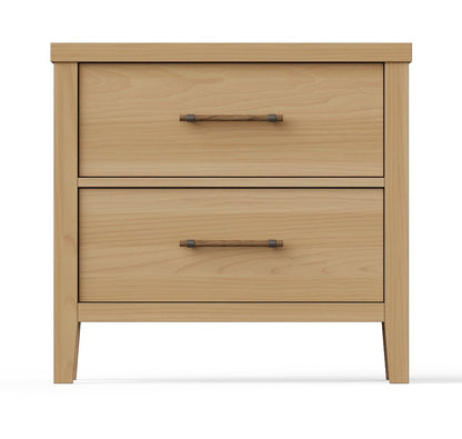 Vaughan Bassett - Pure Maple - Night Stand - 2 Drwr  - Natural Maple  - 182-227 view 2