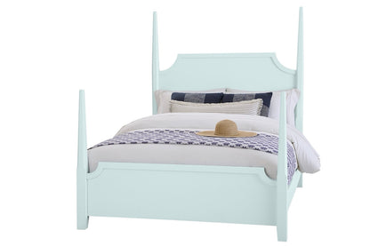 Vaughan Bassett - Tide and Timber - Cal King Pencil Poster Bed - Blue Maple - 835-668-866-944-MS1  view 1
