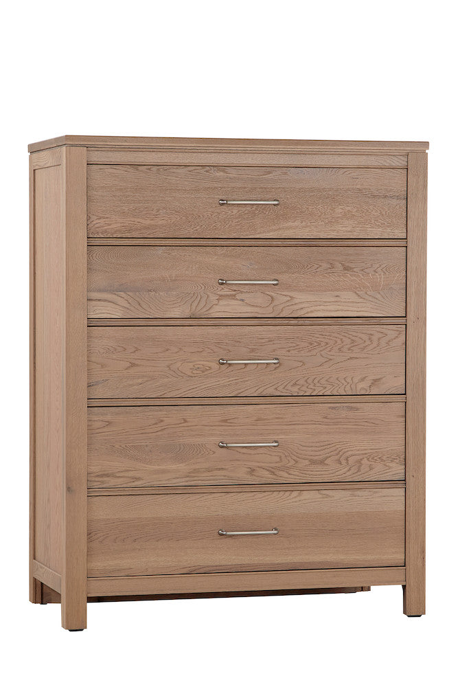 Vaughan Bassett - Tide and Timber - Chest - 5 Drwr - Clear Oak - 830-115  view 1