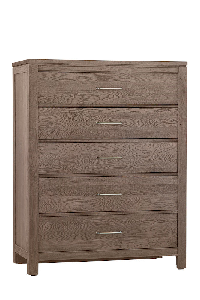 Vaughan Bassett - Tide and Timber - Chest - 5 Drwr - Grey Oak - 831-115  view 1