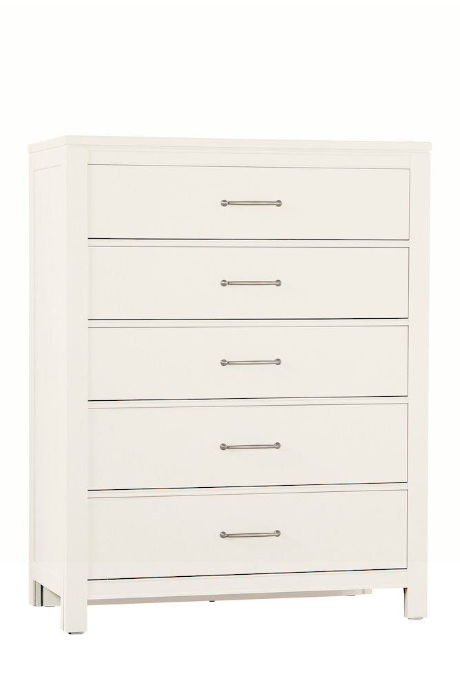 Vaughan Bassett - Tide and Timber - Chest - 5 Drwr - White Maple - 834-115  view 1