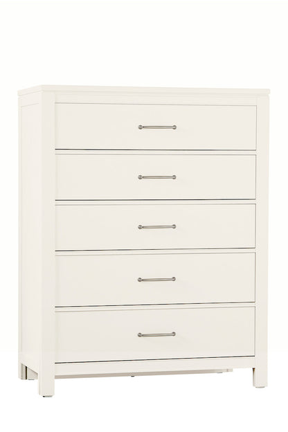 Vaughan Bassett - Tide and Timber - Chest - 5 Drwr - White Maple - 834-115  view 1