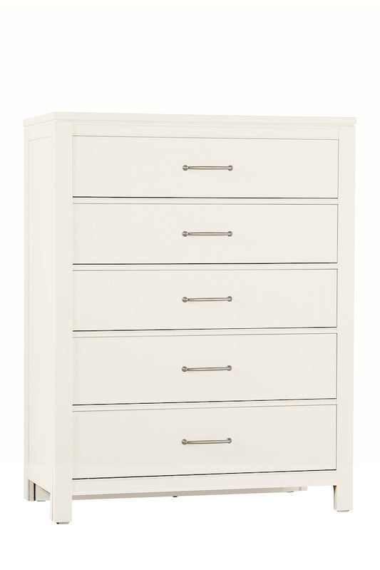 Vaughan Bassett - Tide and Timber - Chest - 5 Drwr - White Maple - 834-115  view 1