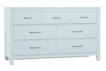Vaughan Bassett - Tide and Timber - Dresser - 7 Drwr - Misty Blue Maple - 835-002  view 1