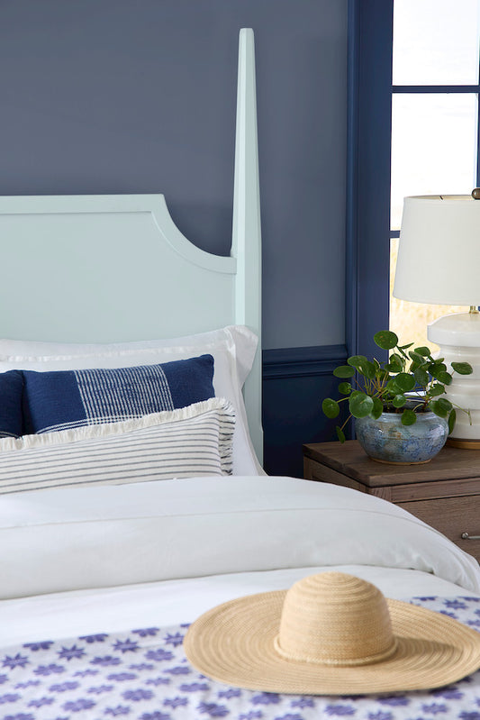 Vaughan Bassett - Tide and Timber - King Pencil Poster Bed With Footboard Storage - Blue Maple - 835-668-066B-502-666T  view 2
