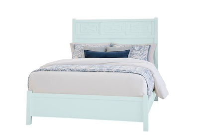 Vaughan Bassett - Tide and Timber - Queen Fretwork Bed - Blue Maple - 835-557-755-922  view 1