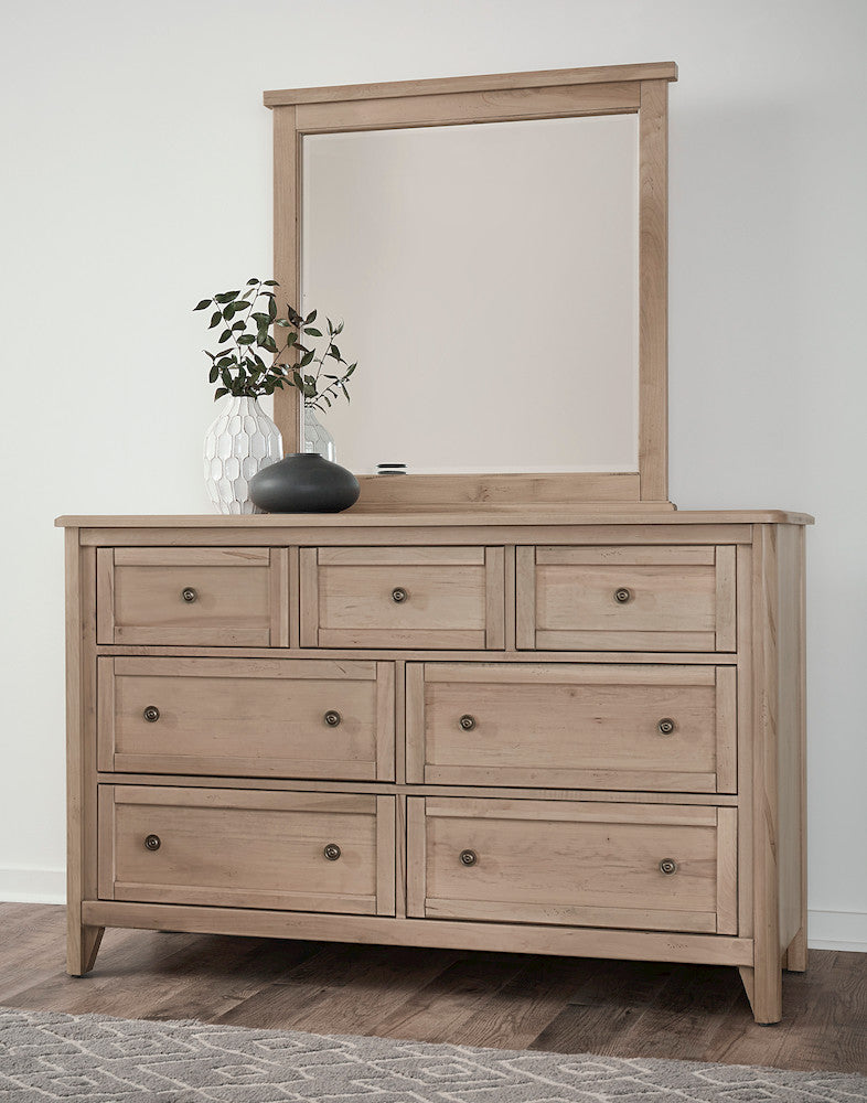 Vaughan Bassett - Woodbridge - Arched Mirror - Clear Maple - 822-447  view 2