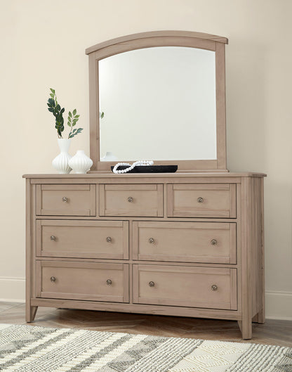 Vaughan Bassett - Woodbridge - Arched Mirror - Shadow Grey - 821-447  view 3
