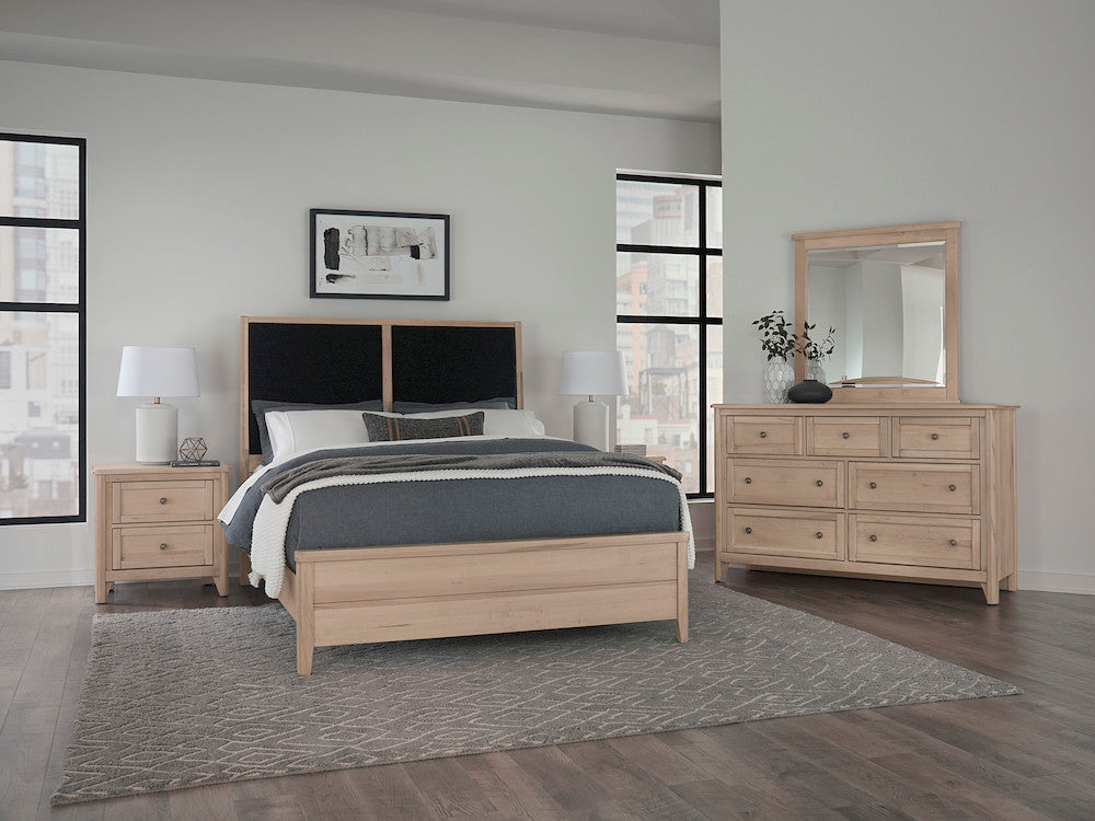 Vaughan Bassett - Woodbridge - Cal King Upholstered Bed-Black - 822-661-166-063-944-MS1  view 4