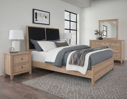 Vaughan Bassett - Woodbridge - Cal King Upholstered Bed-Black - 822-661-166-063-944-MS1  view 6