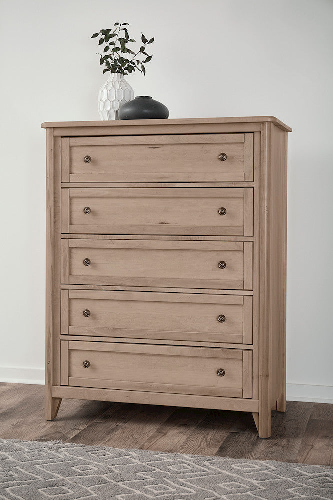 Vaughan Bassett - Woodbridge - Chest - 5 Drwr - Clear Maple - 822-115  view 3