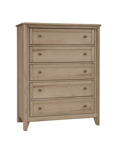 Vaughan Bassett - Woodbridge - Chest - 5 Drwr - Shadow Grey - 821-115  view 1