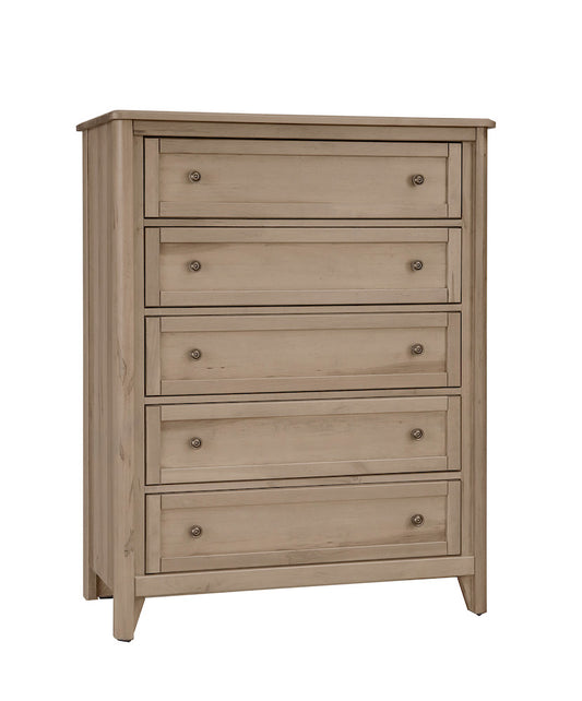 Vaughan Bassett - Woodbridge - Chest - 5 Drwr - Shadow Grey - 821-115  view 1