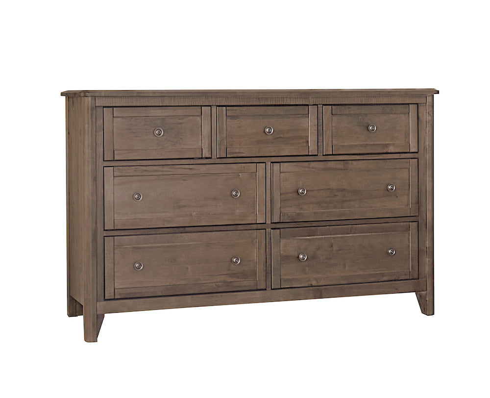 Vaughan Bassett - Woodbridge - Dresser - 7 Drwr - Dark Cashmere - 820-003  view 1