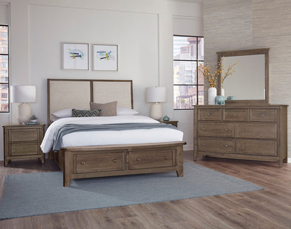 Vaughan Bassett - Woodbridge - Dresser - 7 Drwr - Dark Cashmere - 820-003  view 9